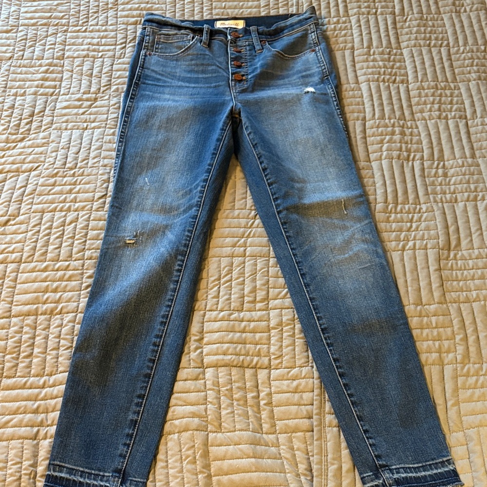 Madewell 10inch dark denim  Blue Jeans